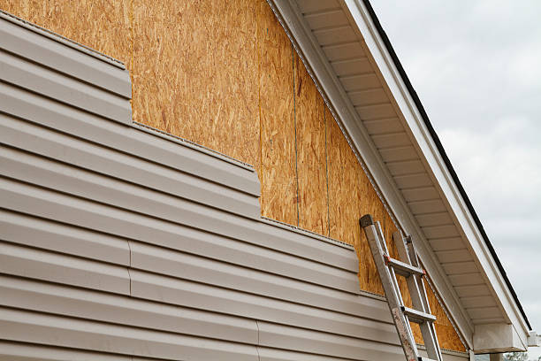 Professional Siding Inspection technician working in Ellwood City, PA